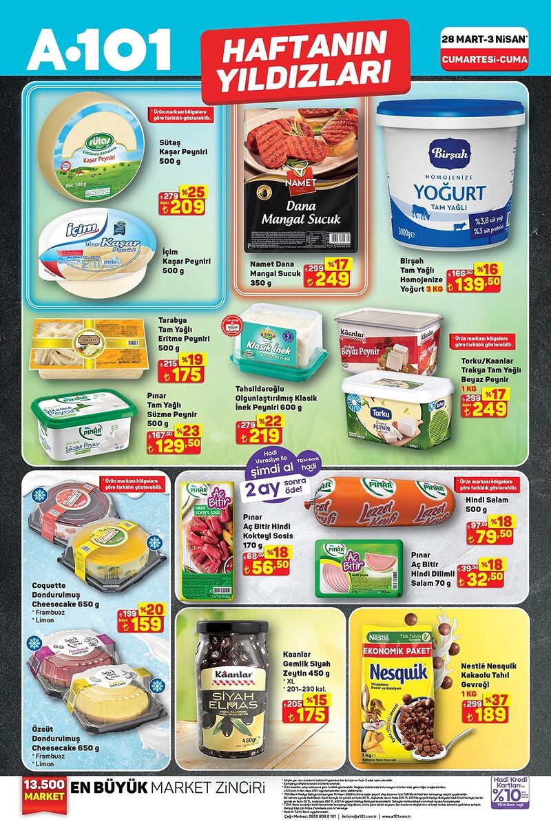 A101 28 Mart – 3 Nisan Haftanın Yıldızları Kataloğu Yayınlandı: Yağ, Şeker, Peynir Fiyatları Düşüşte s a963f732aef98aea75afbccaab578b8e00163ca6 - Marmara Bölge Gazetesi
