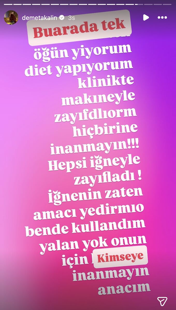 Demet Akalın Diyetle Zayıfladığını Açıklayan Ünlüleri Topa Tuttu s fe9cf875690c572419af88a28b3ad70c7b821795 - Marmara Bölge Gazetesi