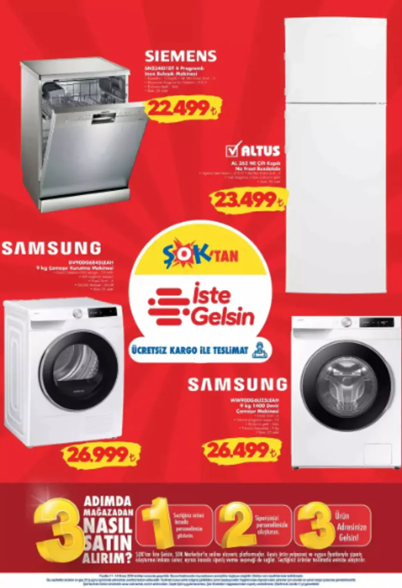ŞOK 11-14 Nisan Aktüel Kataloğu Olay Yarattı! Samsung Kurutma Makinesi Uygun Fiyatla Satışta 1200xauto 2 1 - Marmara Bölge Gazetesi