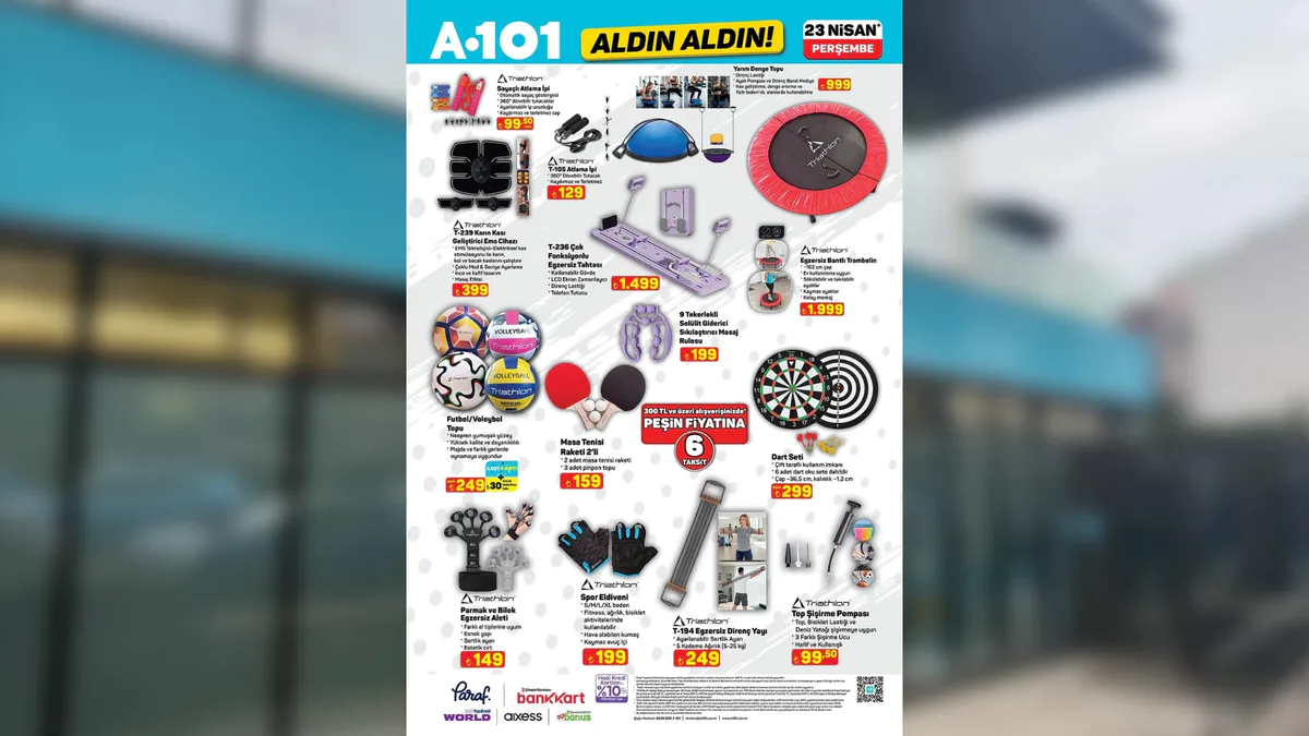 A101 23 Nisan Kataloğu Yayınlandı! Televizyon, Motosiklet ve Ankastre Set Geliyor 5ca8c0cf a101 aktuel 1 1 - Marmara Bölge Gazetesi