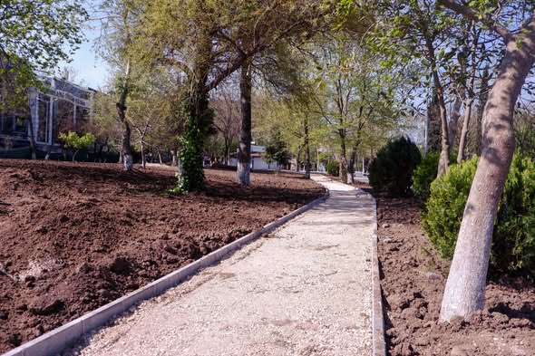 Susurluk’ta vatandaşların sosyal yaşamına önemli katkı sağlayan Atatürk Parkı’nda başlatılan