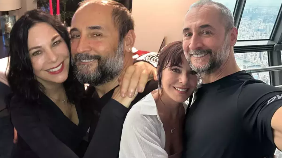 Oyuncu Şenay Gürler ile milli bilardocu Semih Saygıner, uzun soluklu