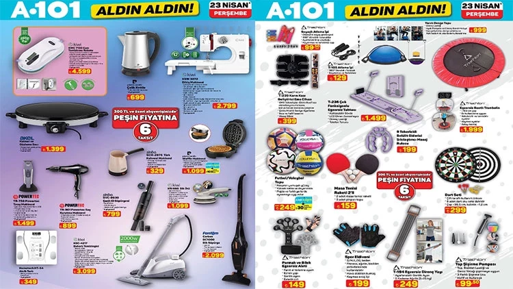 Aldın Aldın Listesi Açıklandı! A101’de Yok Yok 69e25484131f7a6651408636 - Marmara Bölge Gazetesi