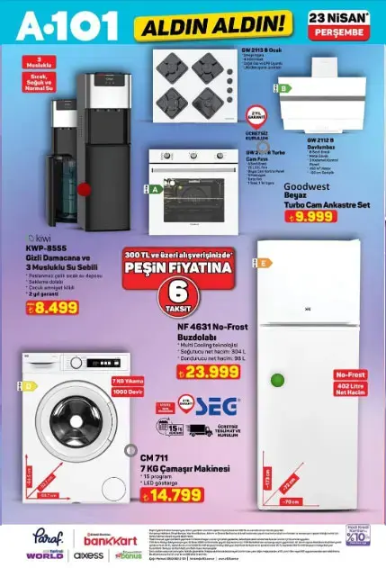 A 101’den Beyaz Eşya Kampanyası! 69eb370f3e634b2f478eb384 - Marmara Bölge Gazetesi