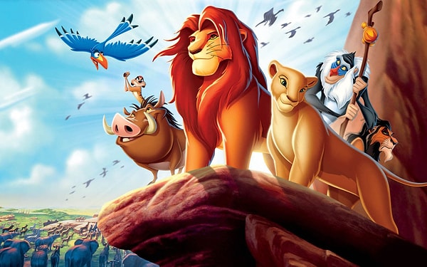 Disney’in Unutulmaz Eski ve Yeni En Sevilen Animasyon Filmleri Aslan Kral - Marmara Bölge Gazetesi