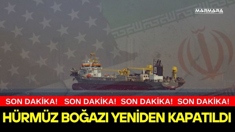 İran, ABD’nin deniz ablukasını sürdürmesi nedeniyle Hürmüz Boğazı’nı yeniden kapattığını