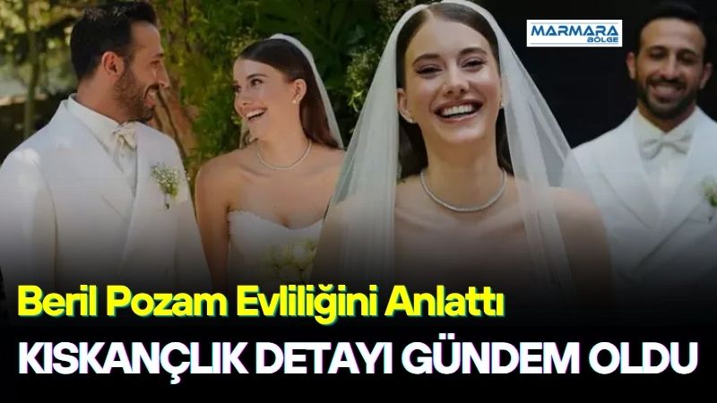 Yalı Çapkını dizisinde başlayan aşkı evlilikle taçlandıran Beril Pozam, özel