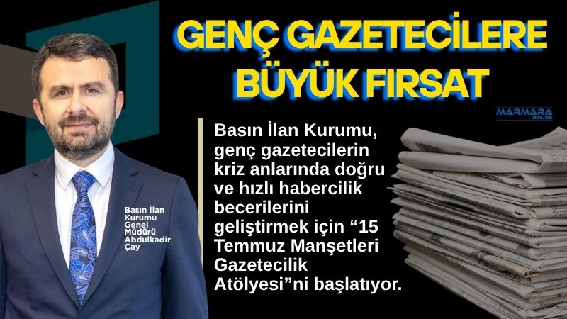 Basın İlan Kurumu, iletişim fakültesi öğrencilerinin kriz dönemlerinde doğru ve