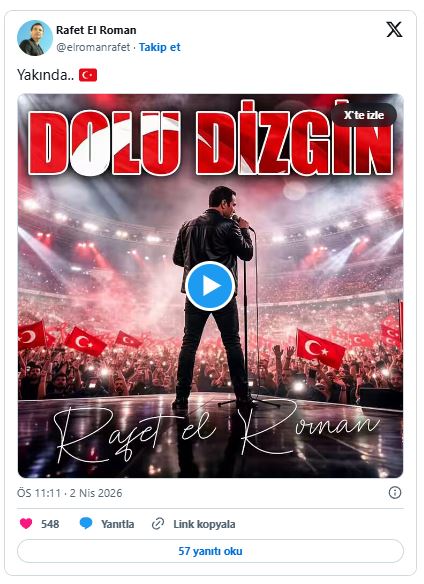 Marş Görevini Üstlendi mi? Rafet El Roman'dan Dikkat Çeken Paylaşım! Ekran Alintisi 3 - Marmara Bölge Gazetesi