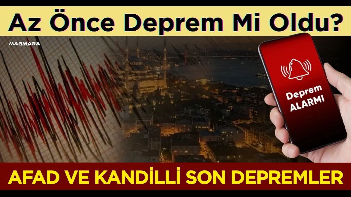 Türkiye genelinde hissedilen sarsıntılar sonrası vatandaşlar yeniden “Deprem mi oldu?”
