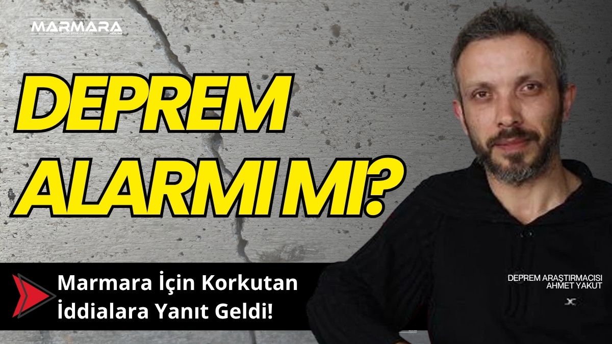 Deprem araştırmacısı Ahmet Yakut, 1 Nisan’da İstanbul’da meydana gelen küçük