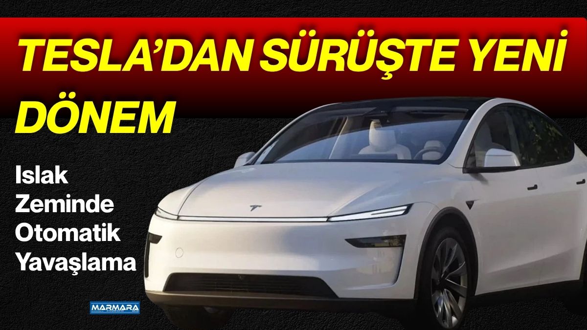 Tesla, geliştirdiği denetimli FSD (Full Self-Driving) sistemiyle yağışlı hava koşullarında