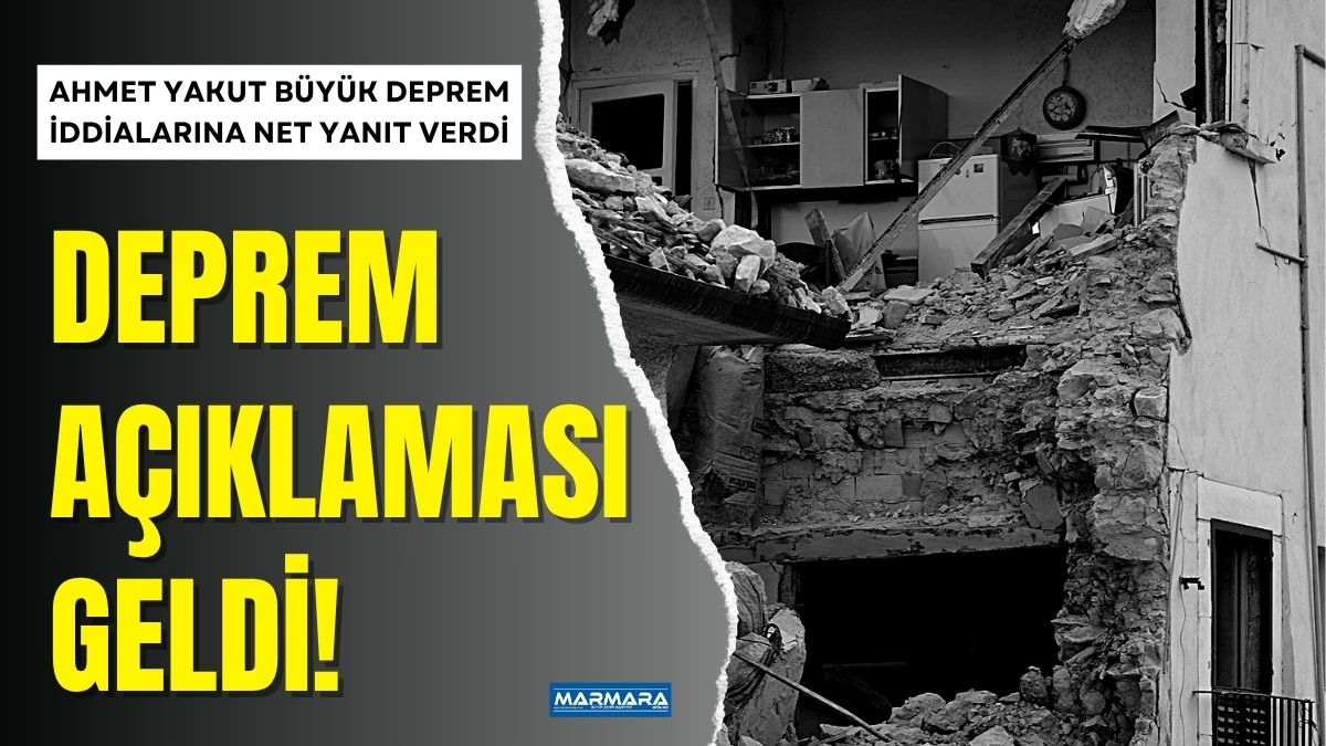 Deprem uzmanı Ahmet Yakut, son yayınında Türkiye ve çevresindeki sismik