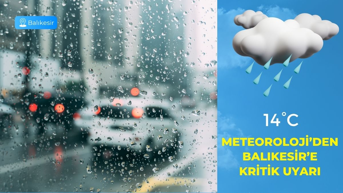 Balıkesir’de yaşayan vatandaşlar için günlük hava durumu verileri açıklandı. Meteoroloji