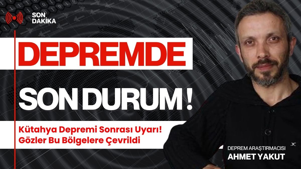 Kütahya’nın Simav ilçesinde 11 Nisan 2026’da meydana gelen depremin ardından