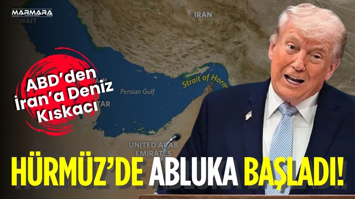 ABD ordusunun Hürmüz Boğazı’nın doğusunda İran limanlarına yönelik deniz ablukası