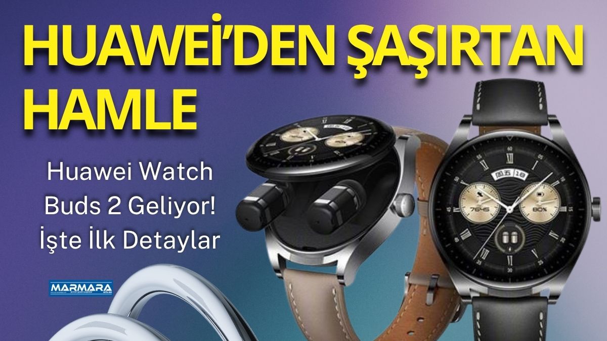 Huawei, akıllı saat ve kulaklık teknolojisini tek bir cihazda buluşturan