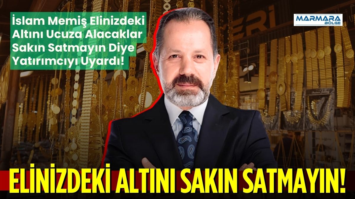 Altın piyasasında yaşanan sert dalgalanmalar yatırımcıları tedirgin ederken, uzman isimden