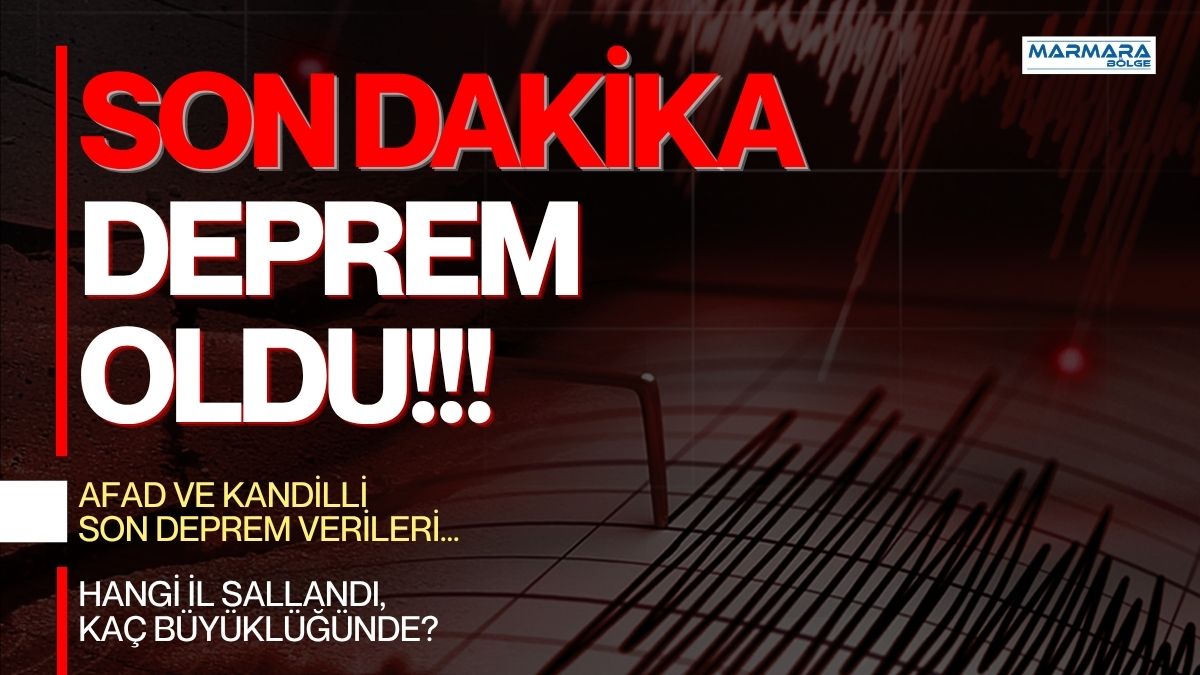 Türkiye genelinde deprem hareketliliği vatandaşların gündeminde yer almaya devam ediyor.