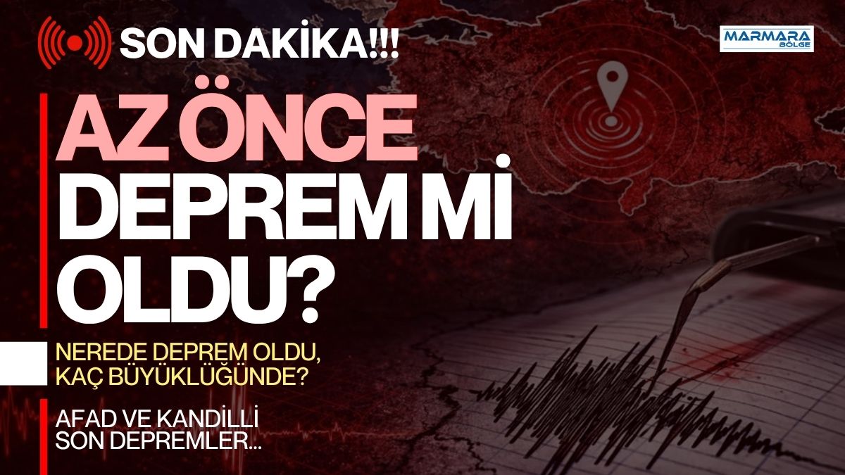 7 Nisan 2026 tarihli son depremler listesi AFAD ve Kandilli