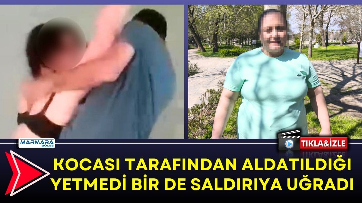 Denizli’de yaşanan olayda, 3 çocuk annesi bir kadın eşinin kendisini