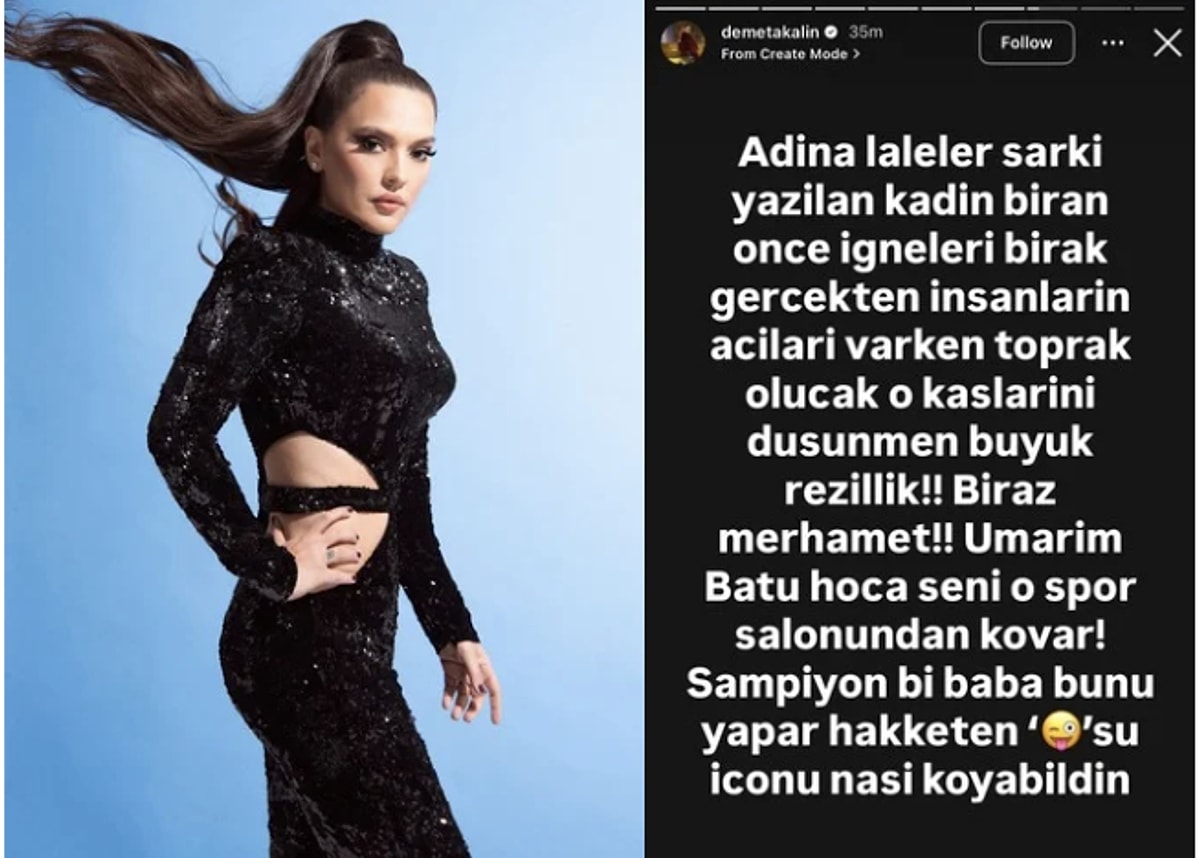 Demet Akalın’dan Biricik Suden’in Sözlerine Sert Çıkış s 7e114fa2f9a36ca9bc742700b4dae0f8397ab8b7 - Marmara Bölge Gazetesi