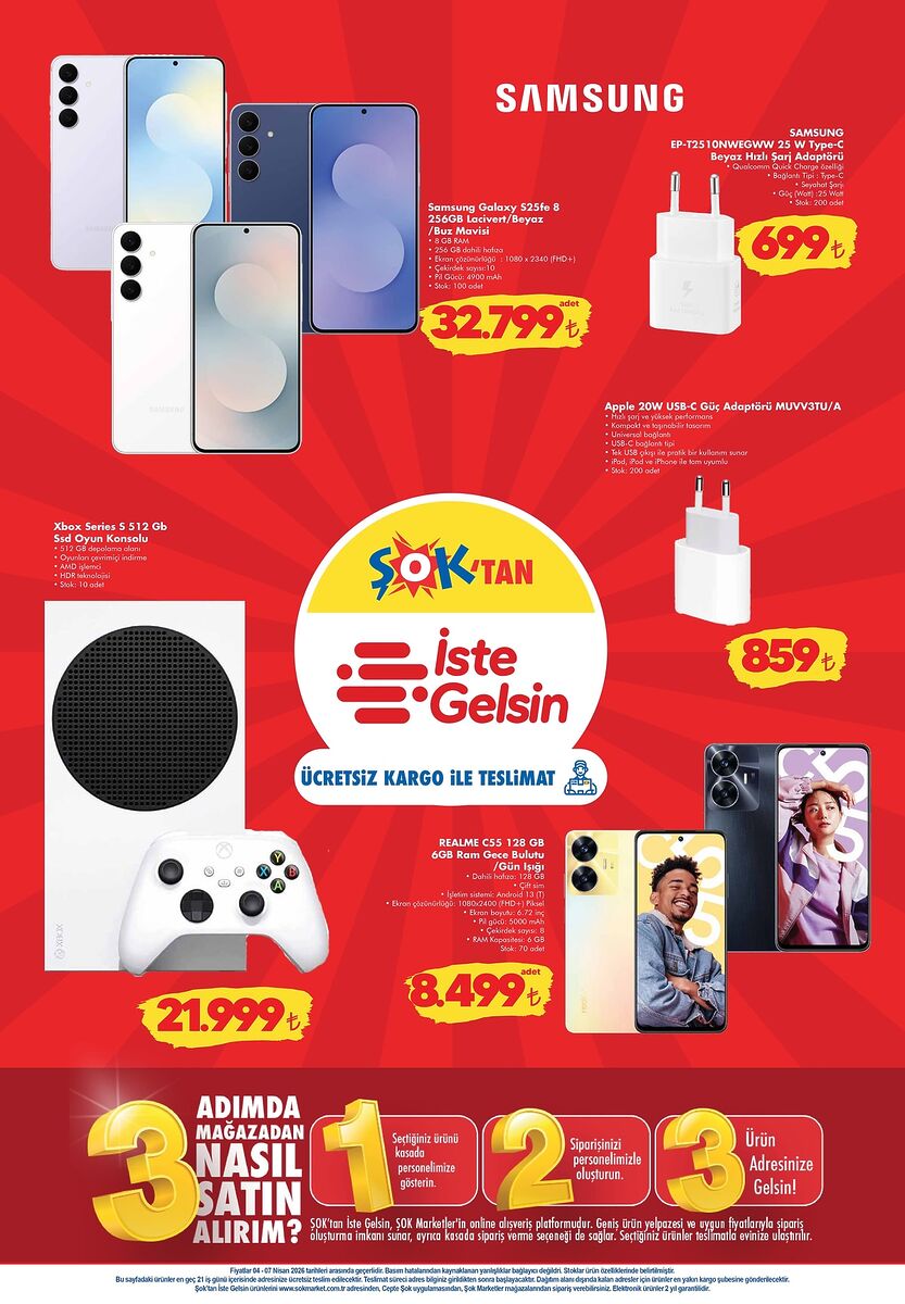 ŞOK’tan Teknoloji Sürprizi! Xbox Konsolu ve Dev İndirimler Raflarda s b38f316da9288f07f20e468f3607394e95cfb442 - Marmara Bölge Gazetesi
