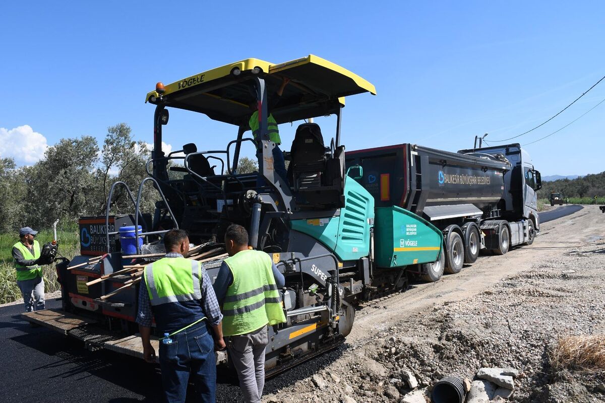 Balıkesir Büyükşehir Belediyesi, Gömeç’te Karaağaç ile Artur arasındaki 4,6 kilometrelik