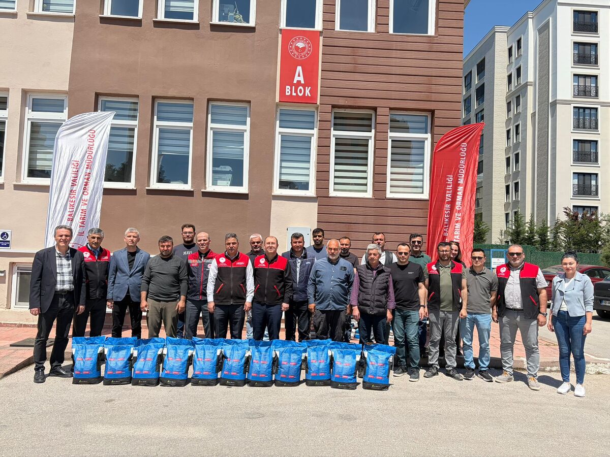 Balıkesir’de üreticilere yönelik yüzde 75 hibeli sorgum sudan otu tohumu