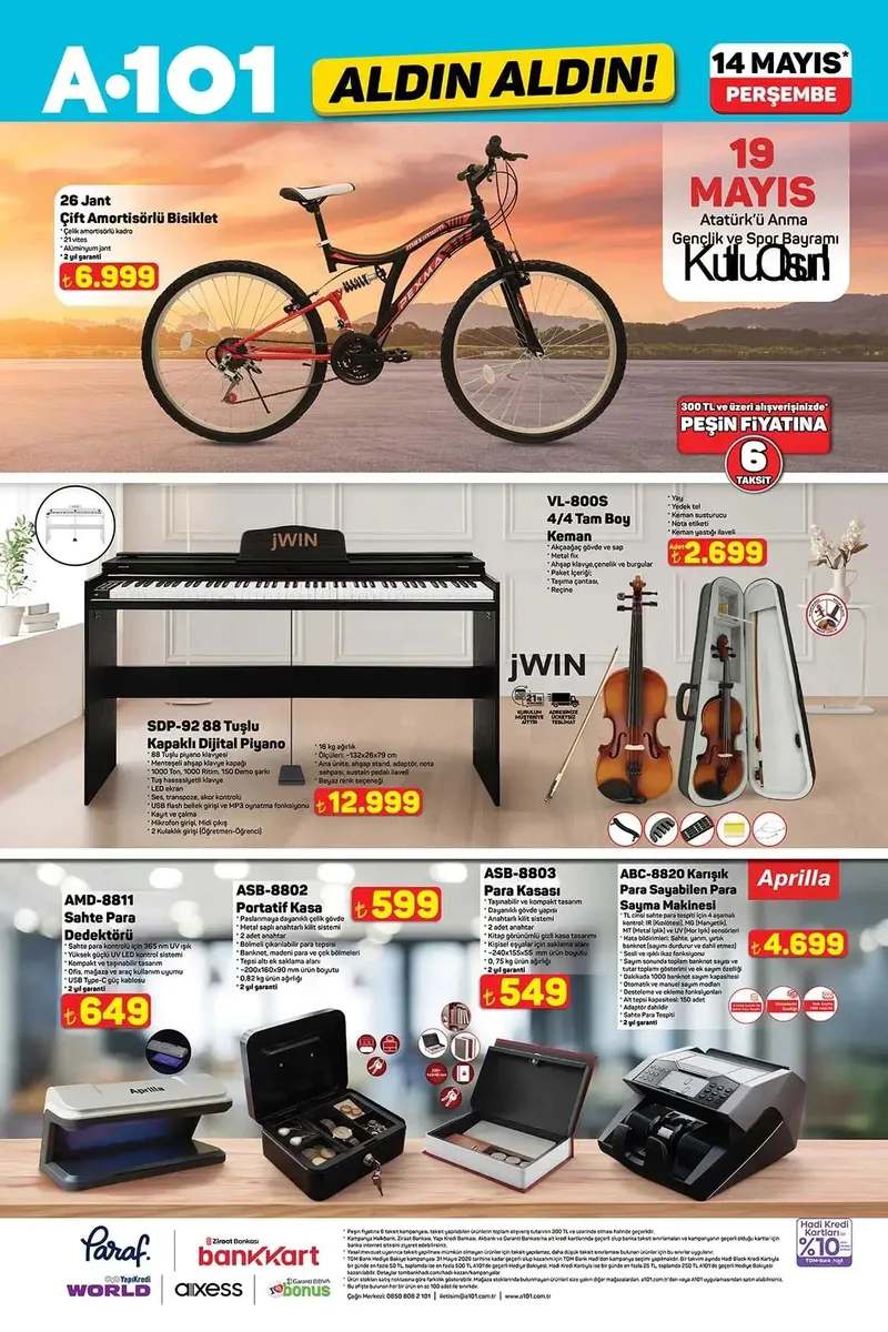 YEPYENİ A101 AKTÜEL İNDİRİMLERİ! 14 Mayıs Kataloğunda Yok Yok: Dijital Piyano, Motosiklet, Televizyon… 69fdfb509425936670983ba9 - Marmara Bölge Gazetesi
