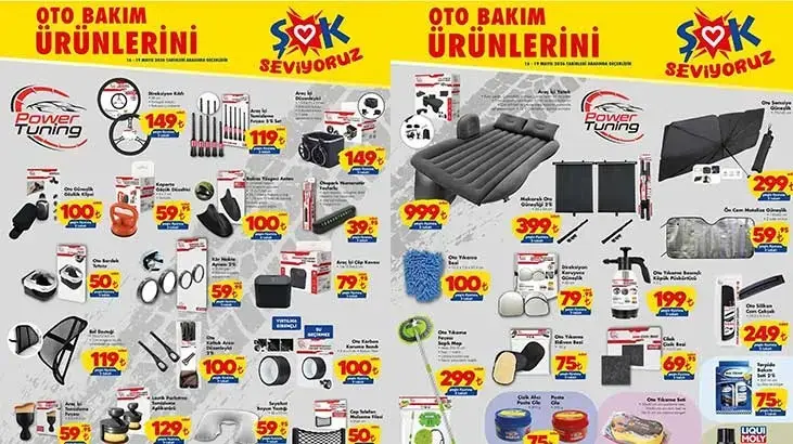 ŞOK 16 Mayıs Aktüel Kataloğu Yayınlandı! Oto Bakım ve Araç Ürünlerinde Büyük Kampanya 6a0584eea15d66caeca9e9da - Marmara Bölge Gazetesi
