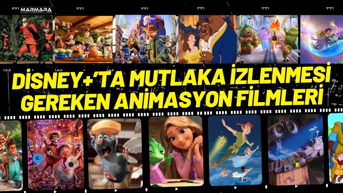 Disney+’ta yer alan animasyon filmleri yalnızca çocuklara değil, her yaştan