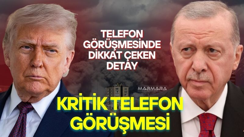 Cumhurbaşkanı Recep Tayyip Erdoğan, ABD Başkanı Donald Trump ile telefon