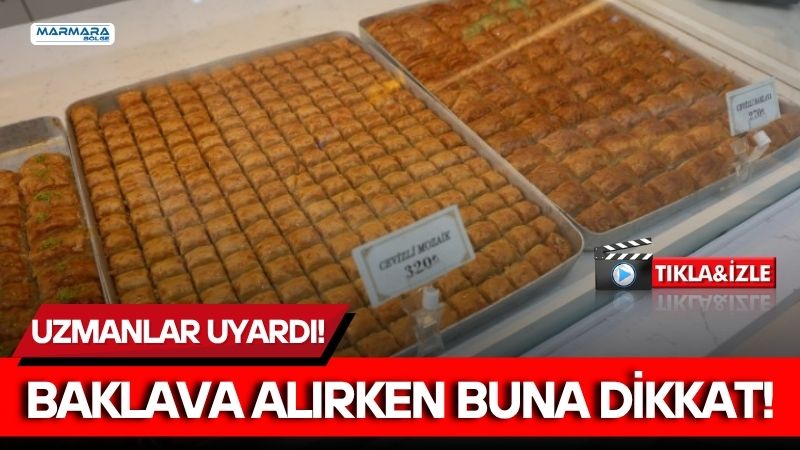 Hatay merkezli 35 şubesinde kutu darası alarak baklava satışı gerçekleştiren