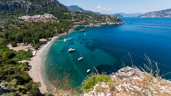 Marmaris’de Gürültüden Uzak Kimsenin Bilmediği Köy CAMLI KOYU 2 - Marmara Bölge Gazetesi