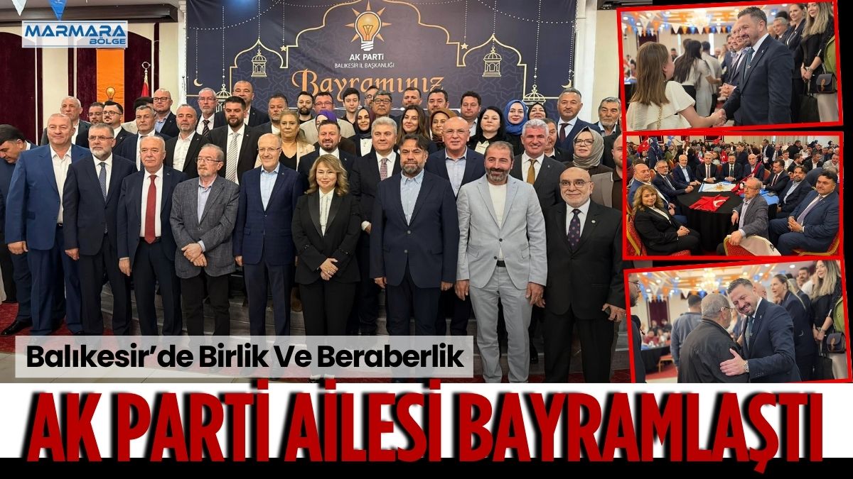 AK Parti Balıkesir İl Başkanlığı, Balıkesir Öğretmen Evi’nde Kurban Bayramı