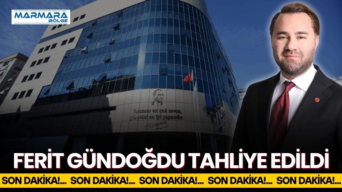 Tutuklu bulunan Balıkesir Büyükşehir Belediye Başkanvekili Ferit Gündoğdu, mahkemenin verdiği