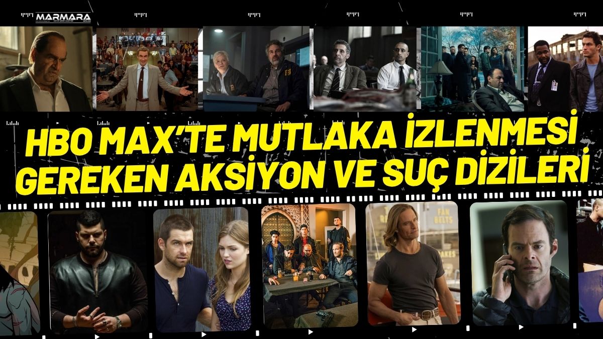 IMDb puanlarıyla dünya çapında ses getiren suç ve aksiyon dizileri,