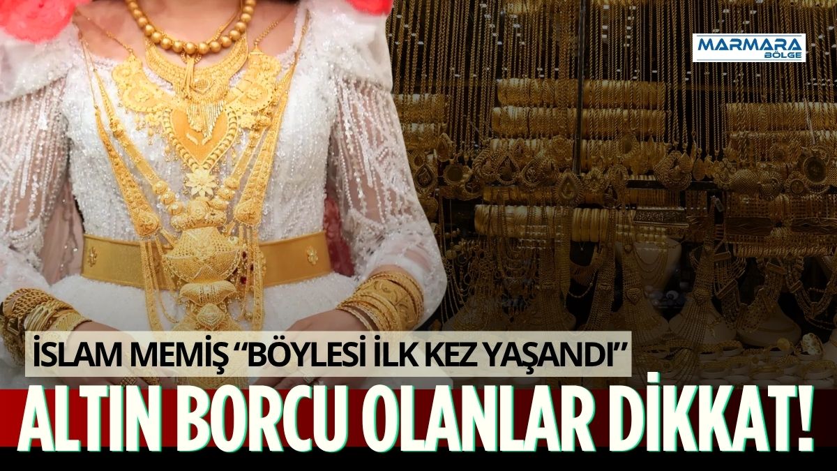 Altın ve Para Piyasaları Uzmanı İslam Memiş, Kapalıçarşı’da fiziki altının