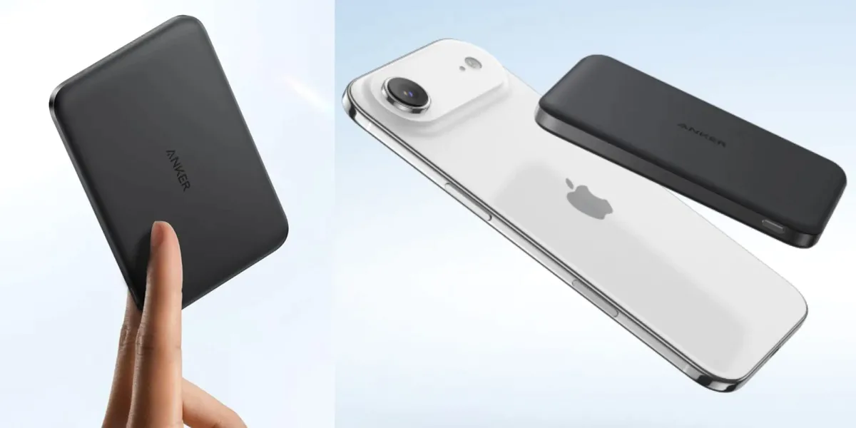 Anker, ultra ince yapısıyla öne çıkan yeni manyetik powerbank modelini