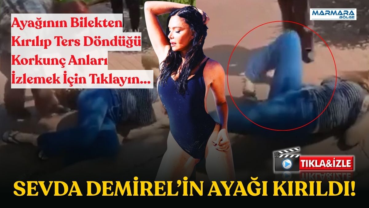 Ünlü isim Sevda Demirel, arkadaşlarıyla birlikte gezdiği sırada yaşadığı talihsiz