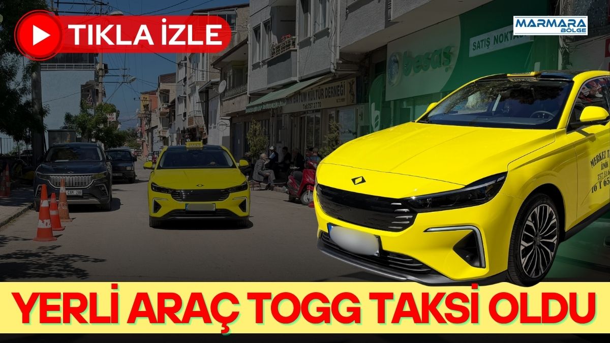 Bursa’nın İznik ilçesinde genç girişimci, dedesinin hediye ettiği Togg T10F