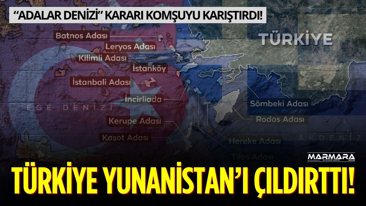 Milli Eğitim Bakanlığı’nın yeni müfredat düzenlemesinde “Ege Denizi” yerine “Adalar
