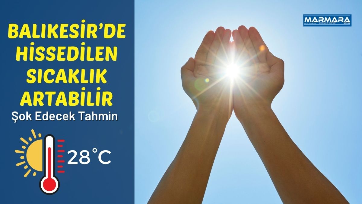 Meteoroloji Genel Müdürlüğü tarafından yayımlanan günlük hava durumu tahmin raporuna