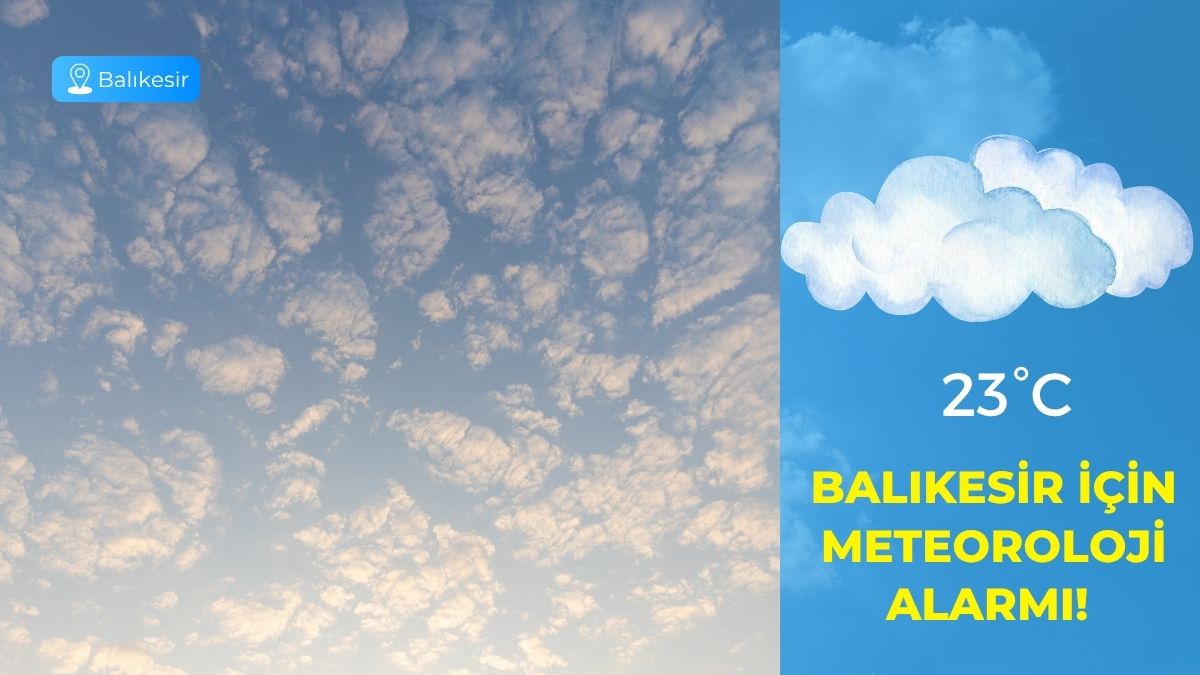 Meteoroloji Genel Müdürlüğü tarafından yayımlanan son hava tahmin raporuna göre