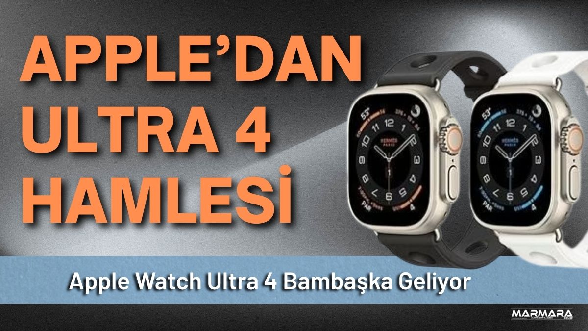 Apple’ın yeni nesil akıllı saati Apple Watch Ultra 4 hakkında