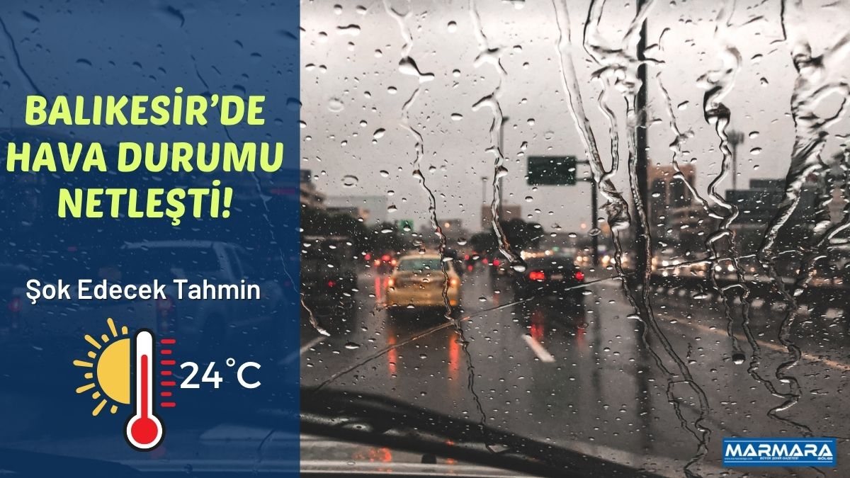 Meteoroloji Genel Müdürlüğü tarafından yayımlanan günlük hava durumu tahmin raporuna