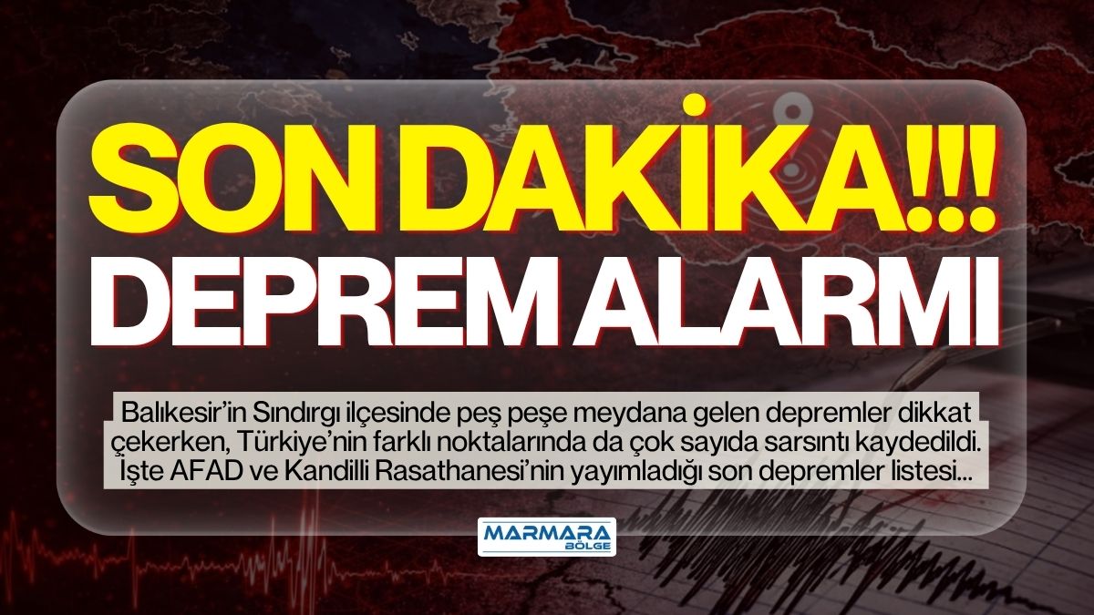 11 Mayıs 2026 Pazartesi günü meydana gelen depremler, AFAD ve