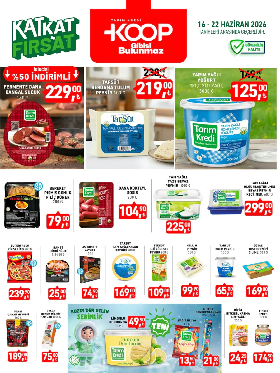 Tarım Kredi Market'te Kaçırılmayacak İndirimler Başladı! 58446 481632 - Marmara Bölge Gazetesi