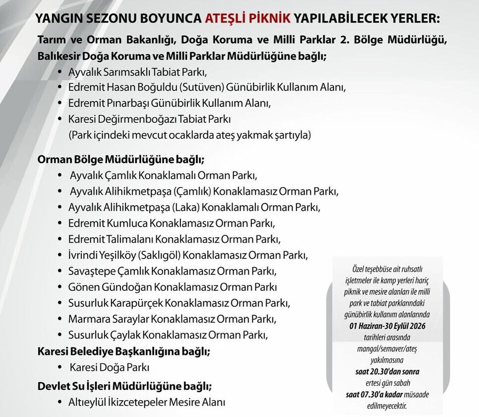 SON DAKİKA: Balıkesir’de Ormanlara Girişler Yasaklandı! 711135883 18339239845222704 4529814142689615710 n e1780491308115 - Marmara Bölge Gazetesi
